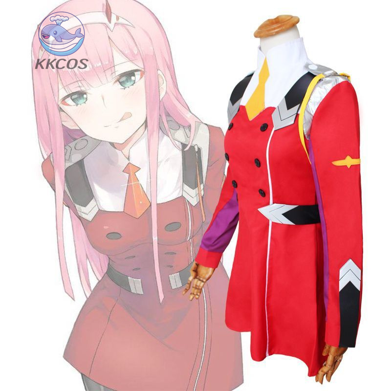 Anime Cosplay Zero Two - DARLING in the FRANXX 002 제로