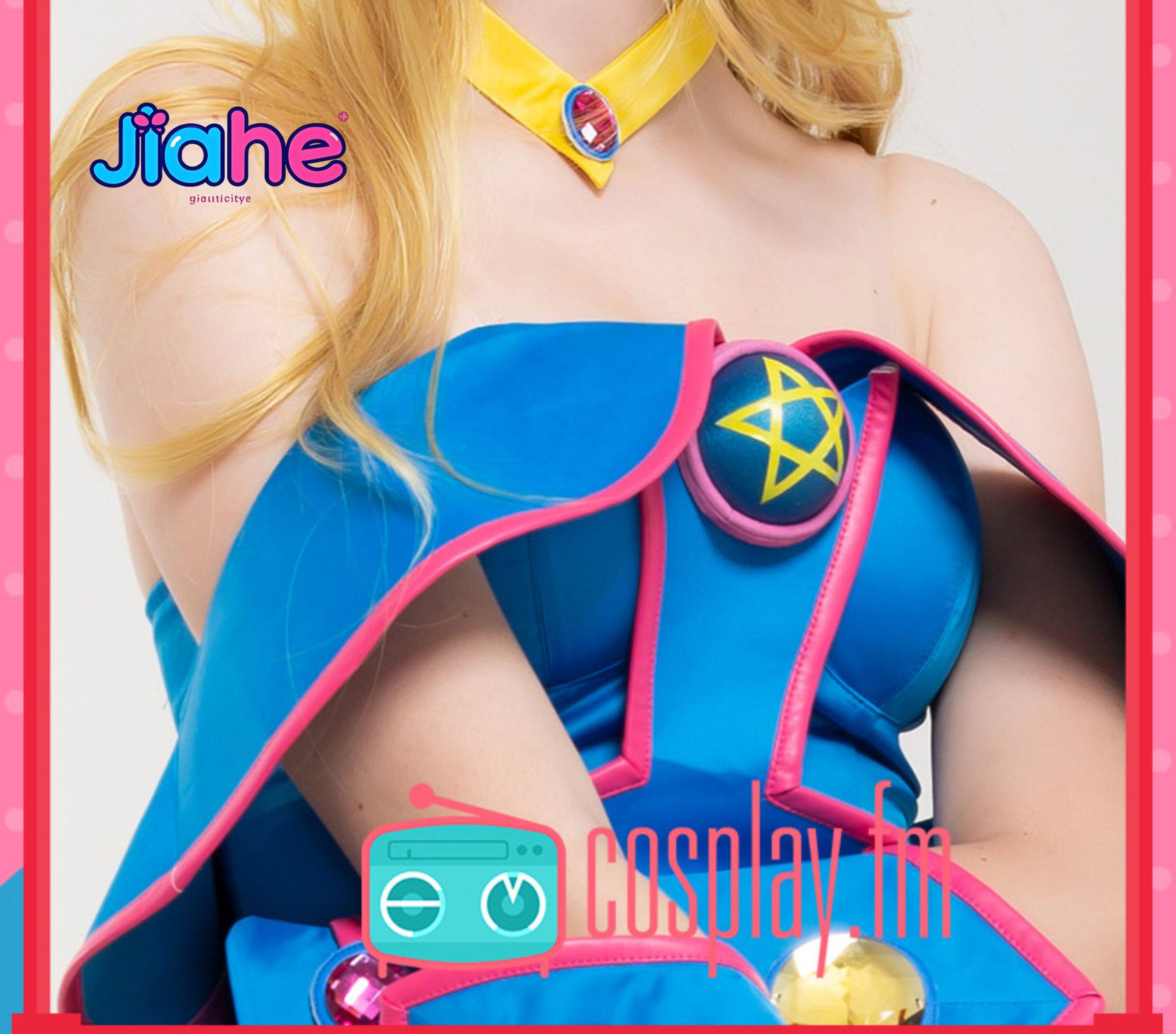 Anime Cosplay Girl - 다크 마술사 소녀 애니메이션 유기오 코스프레