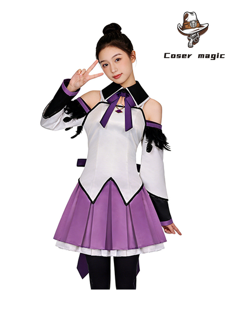 Anime Cosplay Girl - 마법 소녀 아케미 호무라 코스프레 의상