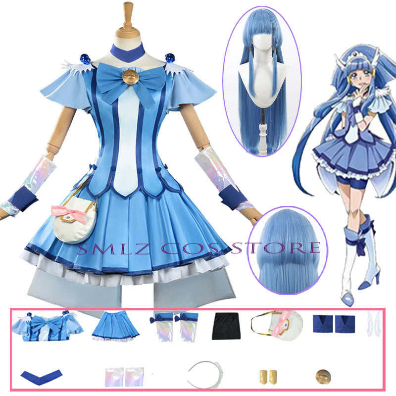 Anime Cosplay Waifu - 큐어 뷰티 코스프레 애니메이션 스마일 글리터
