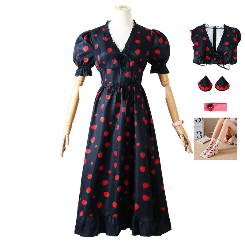 Spy Family Outfit - 스파이×패밀리 코스프레 의상 아냐 딸기 드레스