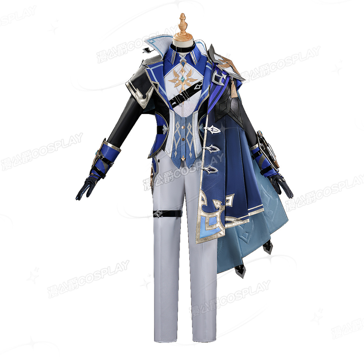 Quality Anime Cosplay - Genshin Impact Lohen 코스프레 의상 고품질