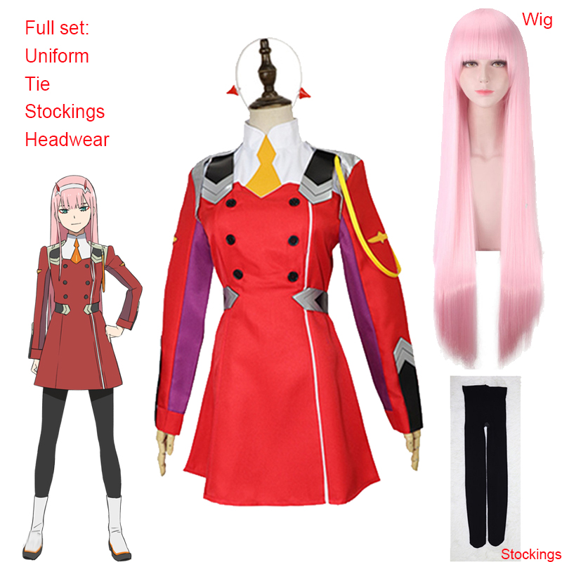 Anime Cosplay Zero Two - Anime 02 드레스 FRANXX Zero Two