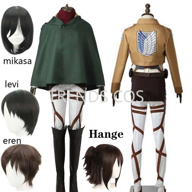 Anime Cosplay Yor - 코스프레 애니메이션 Levi Ackerman Mikasa Ackerman