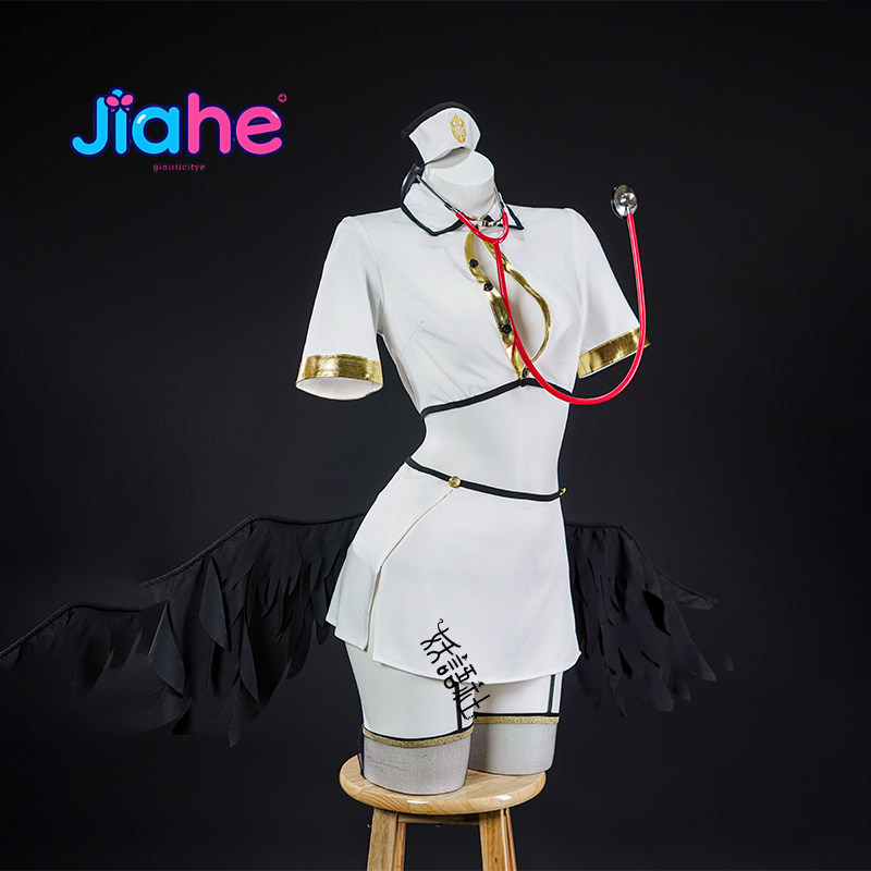 Anime Cosplay Albedo - 애니메이션 오버로드 알베도 코스프레 의상 새로운