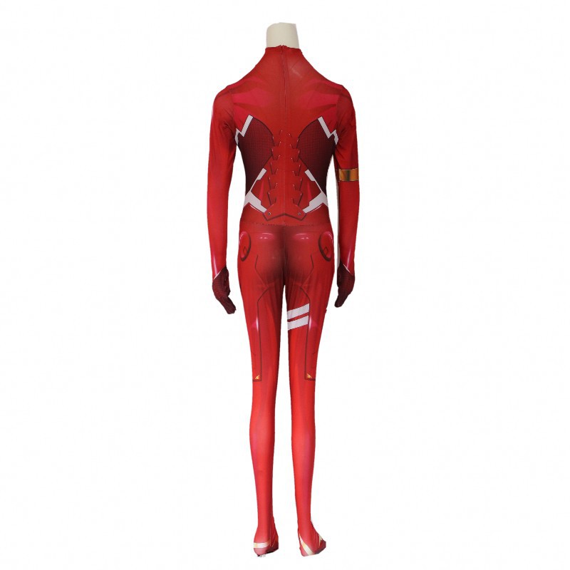 핑크 코스프레 달링 인 더 프랑엑스 02 섹시 점프수트 - Anime Cosplay Zero Two 리뷰 및 가격