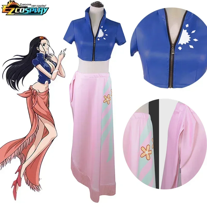 니코 로빈 코스프레 의상 드레스 의상 애니메이션 코스프 - Anime Cosplay Yor 리뷰 및 가격