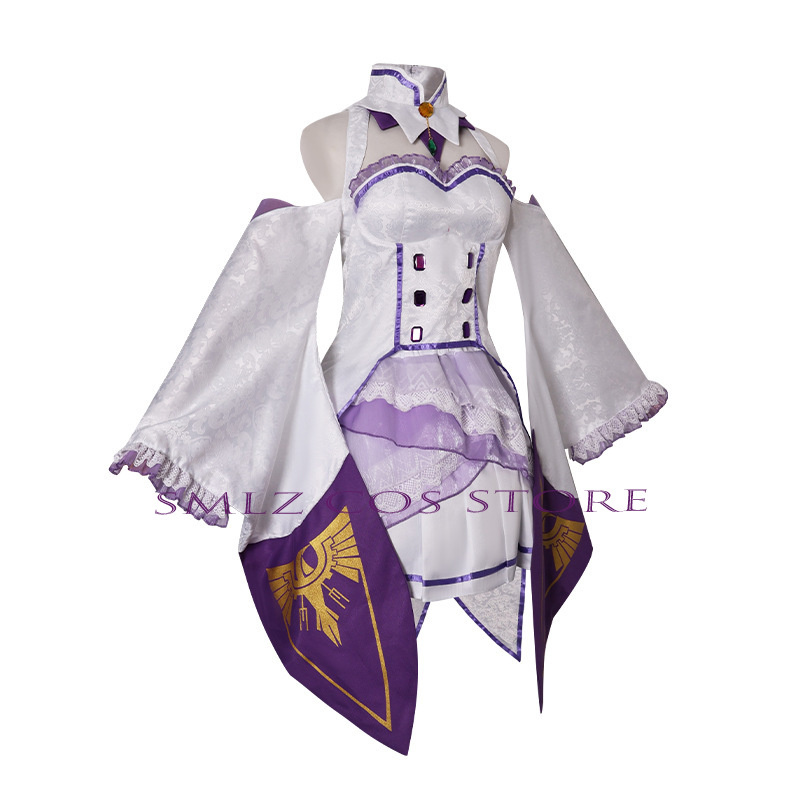 에밀리아 코스프레 애니메이션 Re Zero Kara H - Anime Cosplay Waifu 리뷰 및 가격