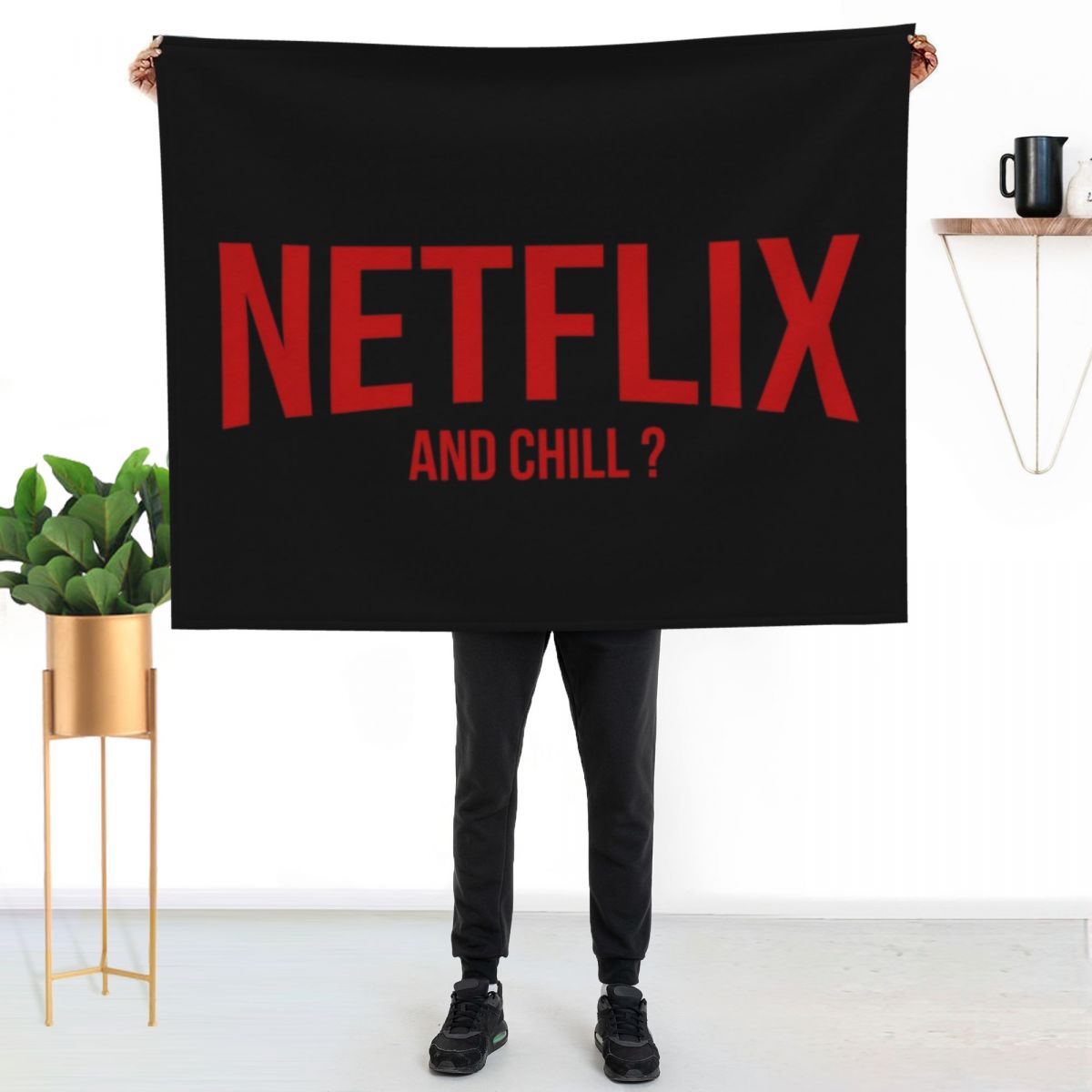 넷플릭스 시청에 딱 어울리는 귀여운 담요, 재미있는 선 - Anime Cosplay Netflix 리뷰 및 가격