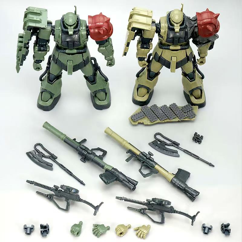 HG 1/144 자쿠 II F형 레세안 & 미확인형 레 - Bandai Gundam Hg 리뷰 및 가격