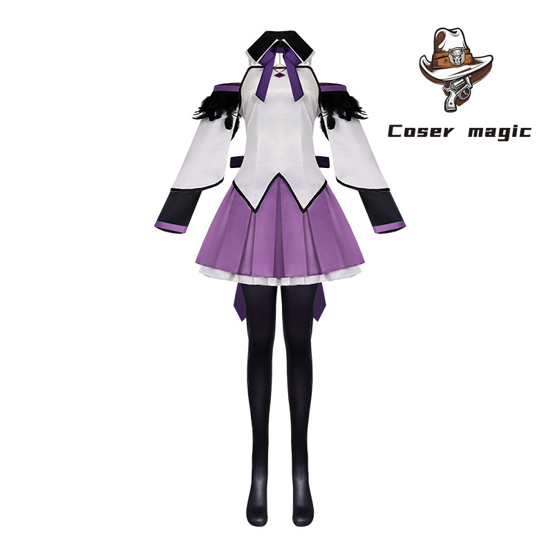 마법 소녀 아케미 호무라 코스프레 의상 유니폼 할로윈  - Anime Cosplay Girl 리뷰 및 가격