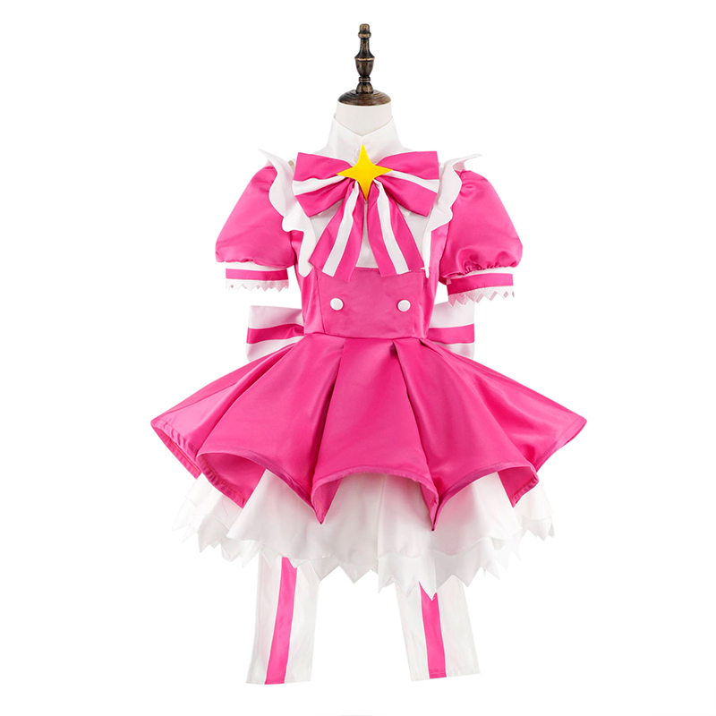 미쿠 리트라이 나우 코스프레 의상 카니발 슈트 핑크 드 - Anime Cosplay Pink 리뷰 및 가격