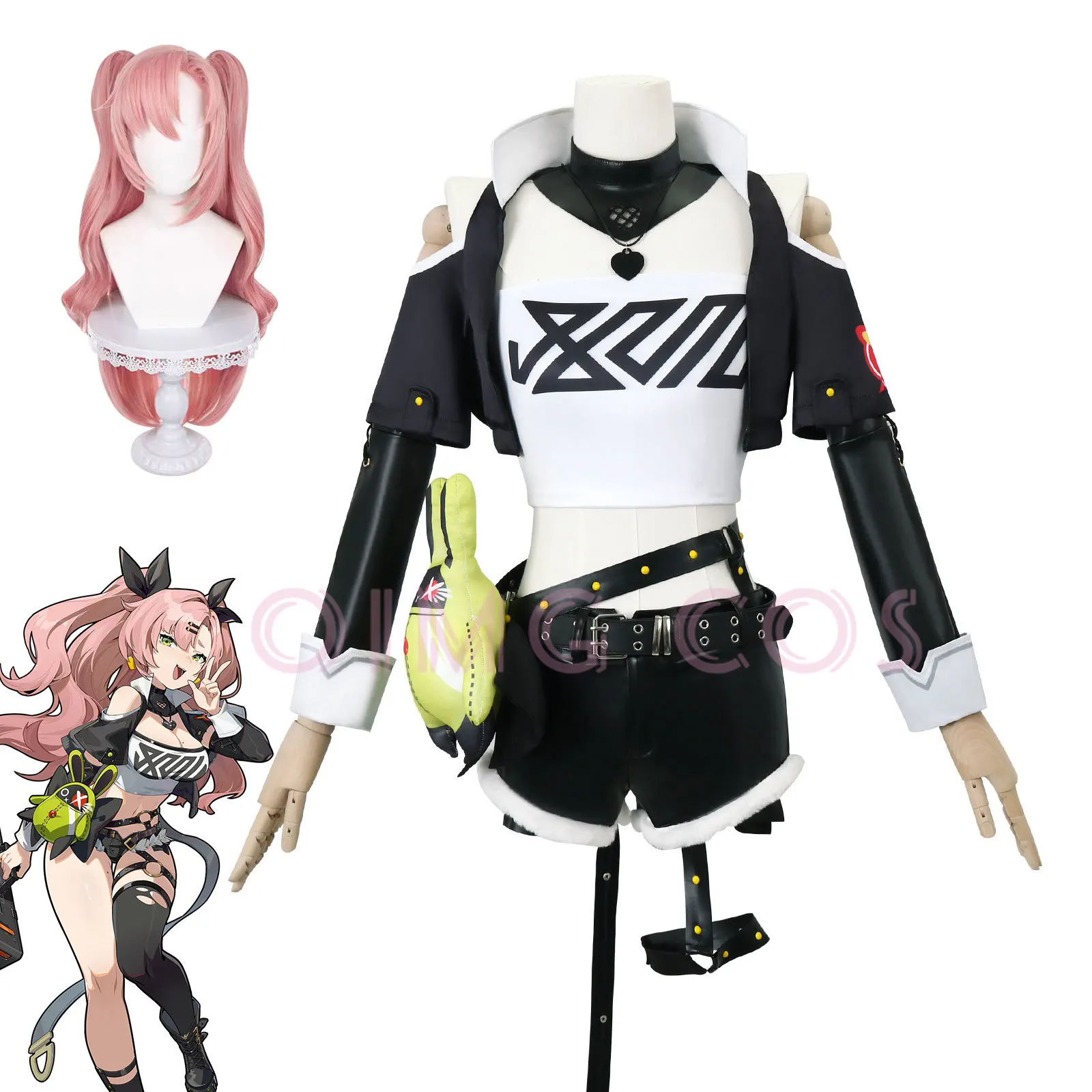 니콜 데마라 젠레스 존 제로 코스프레 의상 유니폼 가발 - Anime Cosplay Waifu 리뷰 및 가격