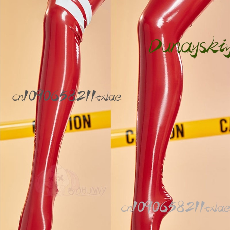 다이어링 인 더 프랑키스 제로 투 레드 가죽 보디슈트  - Anime Cosplay Zero Two 리뷰 및 가격