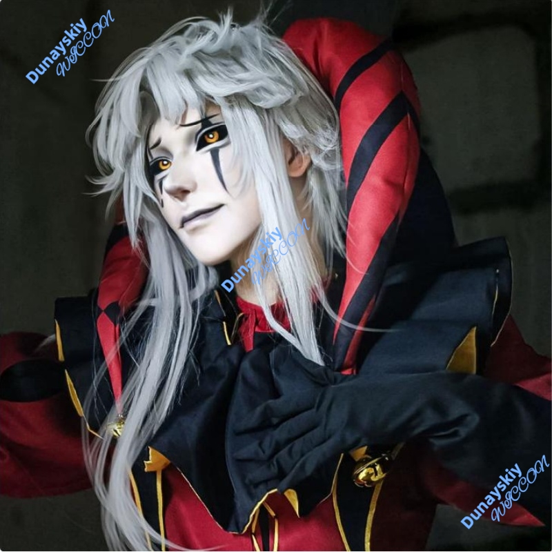 남성용 프릭 서커스 피에로 광대 코스프레 의상 호러 할 - Anime Cosplay Expo 2025 리뷰 및 가격