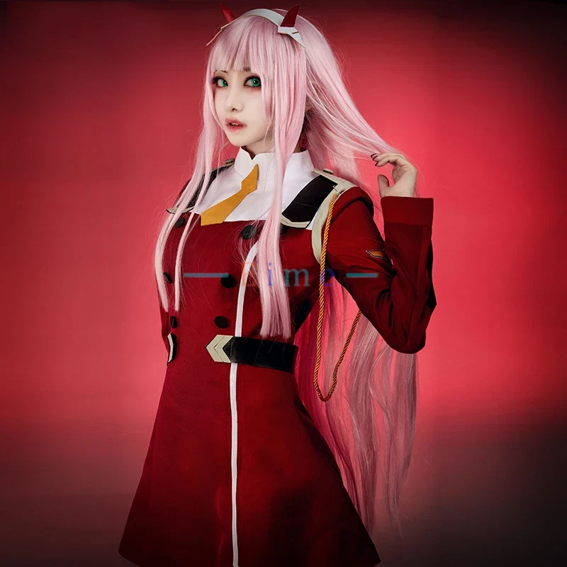 2018 FRANXX 02 제로 투 코스프레 의상, 새 - Anime Cosplay Zero Two 리뷰 및 가격