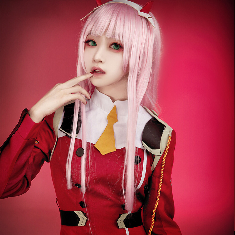 2018 FRANXX 02 제로 투 코스프레 의상, 새 - Anime Cosplay Zero Two 리뷰 및 가격