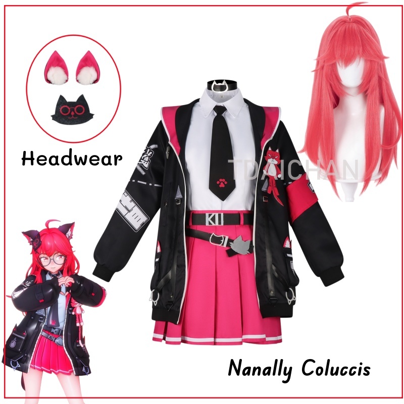 Neverness To Everness Nanally  - Anime Cosplay Pink 리뷰 및 가격