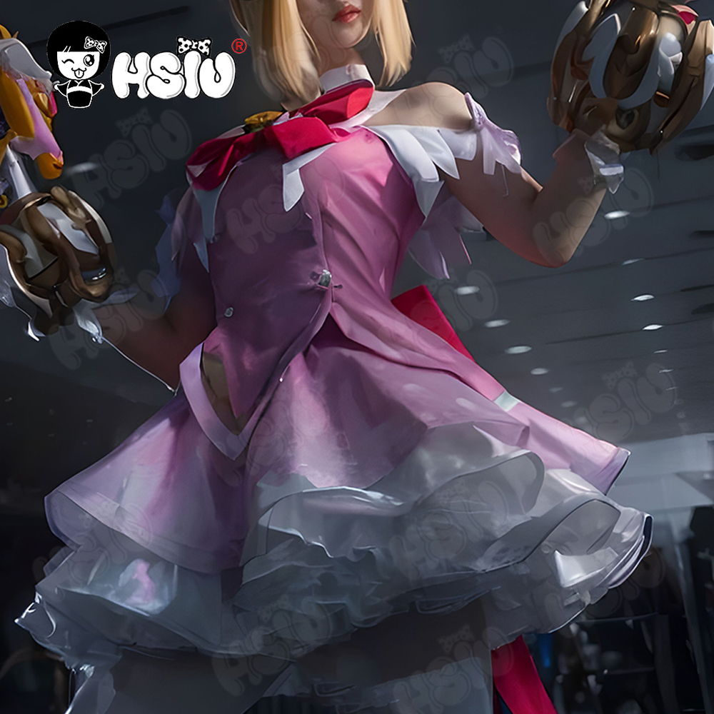 주노 코스프레 의상 가발 HSIU 금발 복숭아색 핑크색 - Anime Cosplay Pink 리뷰 및 가격