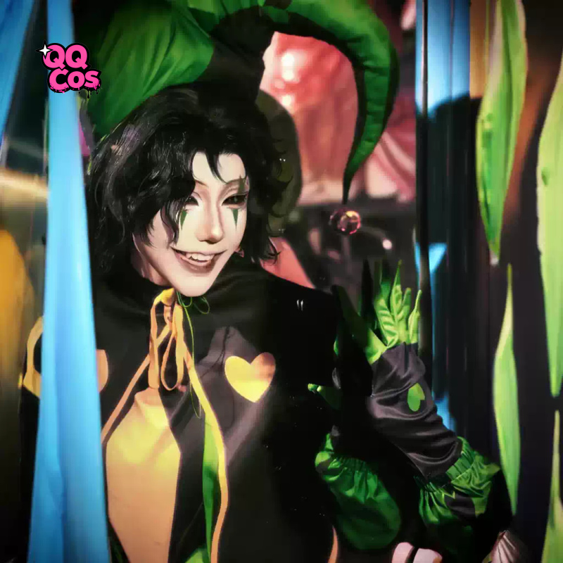 프릭 서커스 피에로 하레퀸 코스프레 광대 의상 게임 2 - Anime Cosplay Expo 2025 리뷰 및 가격