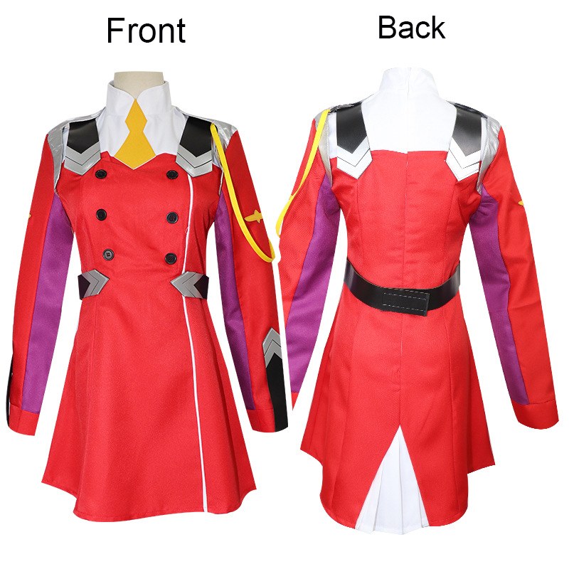 Anime 02 드레스 FRANXX Zero Two 코 - Anime Cosplay Zero Two 리뷰 및 가격