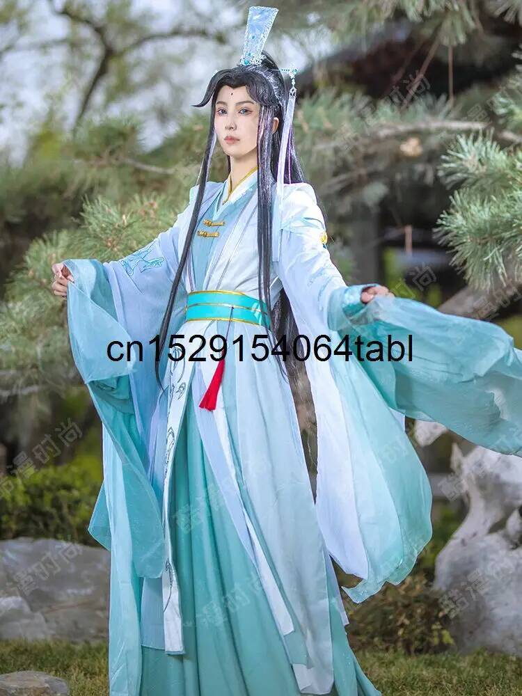신상 텐관시푸 풍시 청선 코스프레 의상 한복 세트 천상 - Anime Cosplay Waifu 리뷰 및 가격