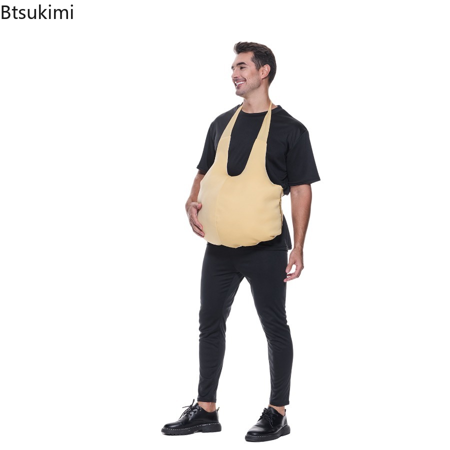 임신한 여성을 연기하는 데 사용되는 가짜 배, 재미있는 - Anime Cosplay Pregnant 리뷰 및 가격