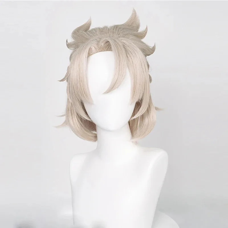 2025 Genshin Impact 알베도 35cm 짧 - Anime Cosplay Albedo 리뷰 및 가격
