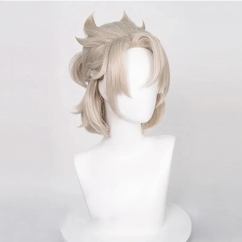 2025 Genshin Impact 알베도 35cm 짧 - Anime Cosplay Albedo 리뷰 및 가격