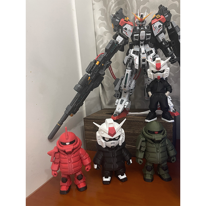이게 모델 Q 버전 자쿠 RX-0, 3D 프린팅 모델  - Bandai Gundam Hg 리뷰 및 가격