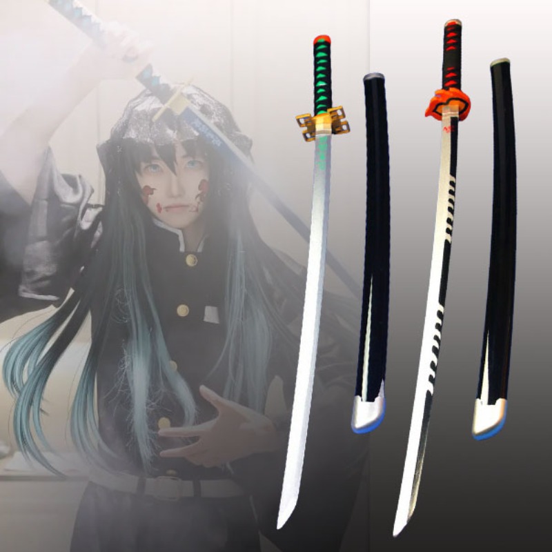 41in/104cm 악마 슬레이어 Katana 애니메이 - Anime Cosplay Real 리뷰 및 가격