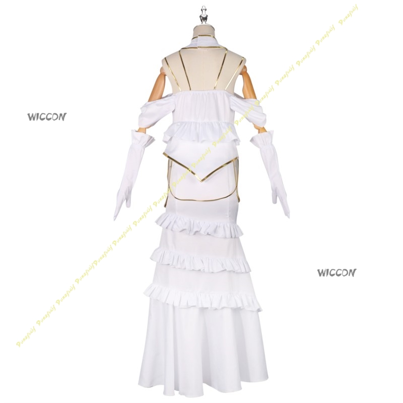 코스프레 의상 애니메이션 오버 알베도 소녀 드레스 가발 - Anime Cosplay Albedo 리뷰 및 가격