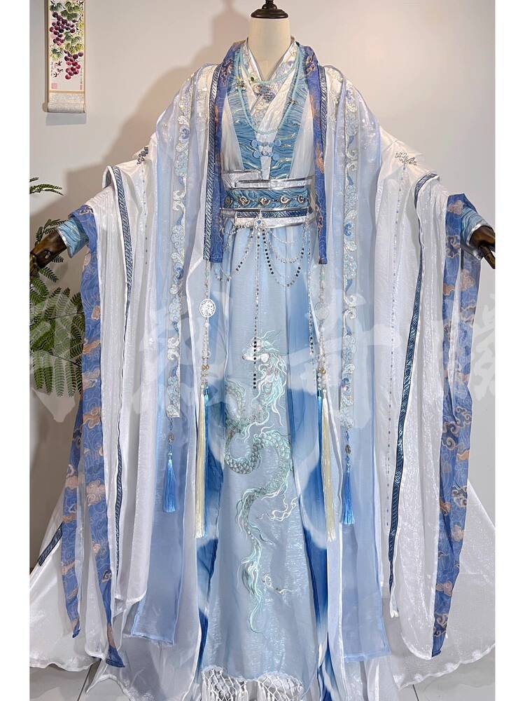 네자 아오빙 코스프레 의상 한복 유니폼 뿔 맞춤형 고대 - Quality Anime Cosplay 리뷰 및 가격